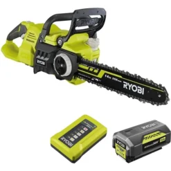 Ryobi Kettensäge RY36CSX35A-150, Akku, 36V / 5Ah, Mit Akku, Schwertlänge 35cm
