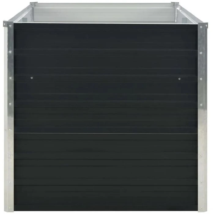 VidaXL Hochbeet 45722, Anthrazit, 160 X 80 X 77 Cm, Verzinkter Stahl – Bild 3