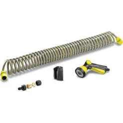 Kärcher Spiralschlauch Set, 2.645-178.0, 10m Schlauchlänge, Mit Zubehör