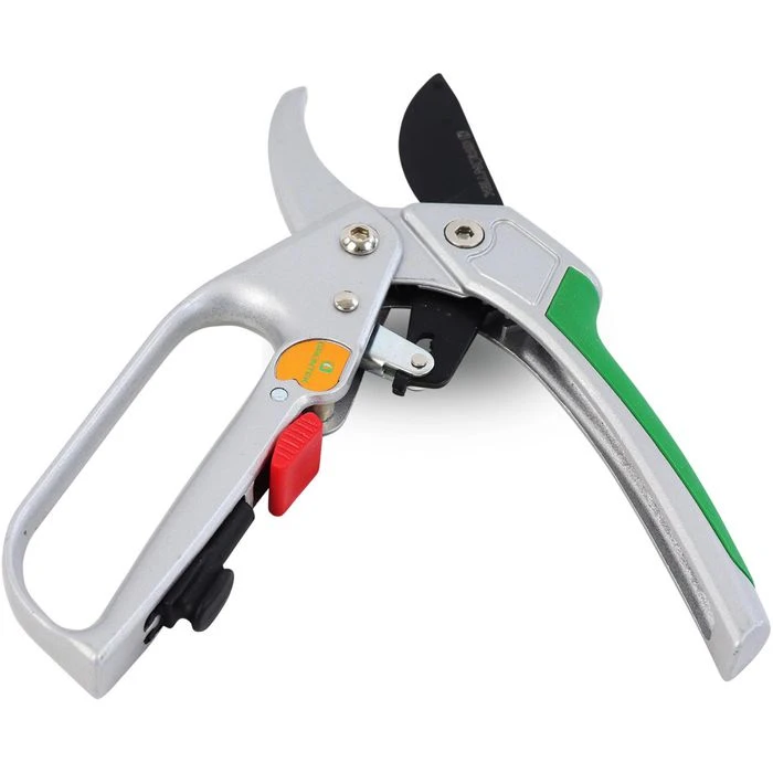 Grüntek Gartenschere KONDOR, Amboss, Schneidleistung Bis 20mm Ø, Mit Ratsche – Bild 3