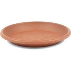 Greemotion Blumentopf-Untersetzer Mira, Terrakotta, Innenmaß Ø 43 Cm, Rund, Kunststoff
