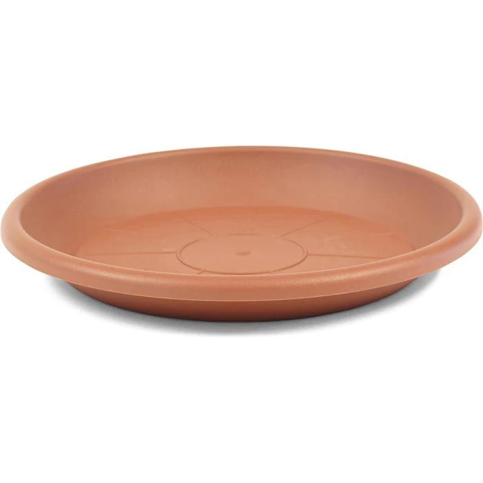 Greemotion Blumentopf-Untersetzer Mira, Terrakotta, Innenmaß Ø 43 Cm, Rund, Kunststoff