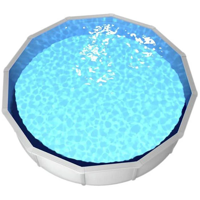 Steinbach Aufstellpool Nuovo De Luxe Ø 360 X 120cm, Stahlwandpool, Mit Leiter Und Skimmer, Rund – Bild 6