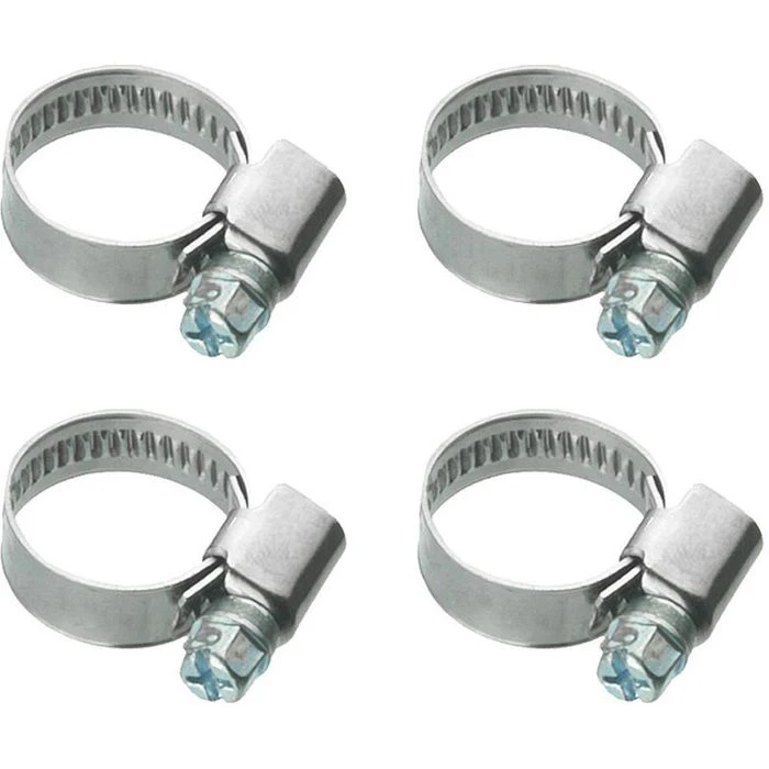 Cornat Schlauchschelle T308301, 12 - 20mm, Edelstahl, 4 Stück