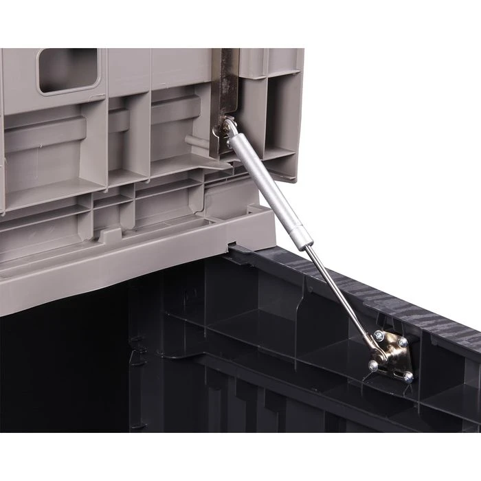 Ondis24 Mülltonnenbox Storer Plus X, Bis 240 Liter, Für 2 Mülltonnen, Anthrazit-grau, Kunststoff – Bild 4