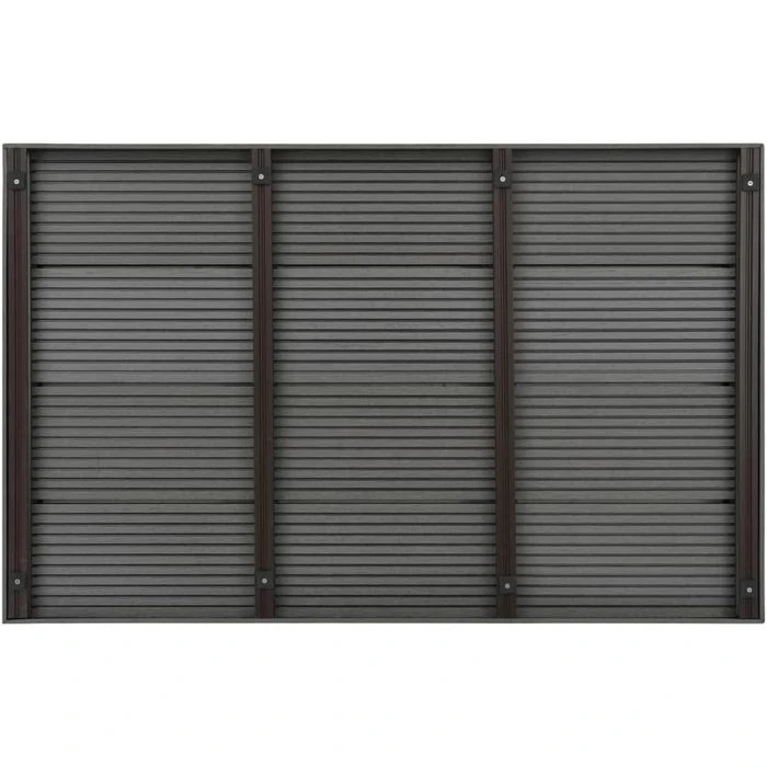 VidaXL Bodenelement 45016, Grau, Für Solardusche, 101 X 63 X 5,5cm, WPC – Bild 4