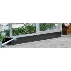 Halls Fundamentrahmen Altan 3, 1,33 M², 194 X 69 X 12 Cm, Schwarz