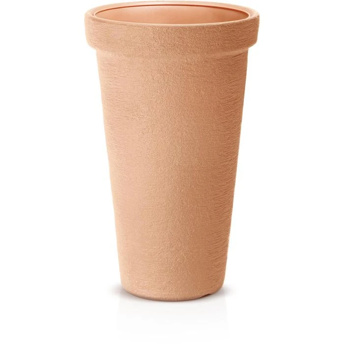 Prosperplast Übertopf Classic Tower, Terrakotta, Ø 40 X H 63 Cm, Rund, Kunststoff