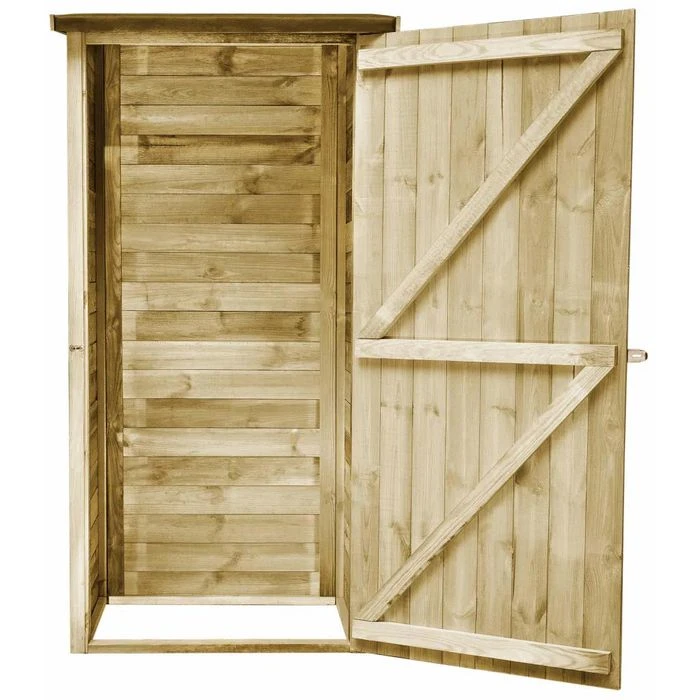 VidaXL Geräteschuppen 45306, 0,5m², 88 X 76 X 175 Cm (BxTxH), Holz – Bild 6