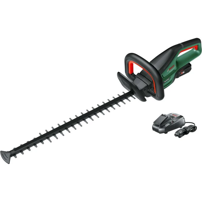 Bosch Heckenschere UniversalHedgeCut 18V-50, Akku, 18V / 2,5Ah, Akku Und Ladegerät, Schnittlänge 50cm