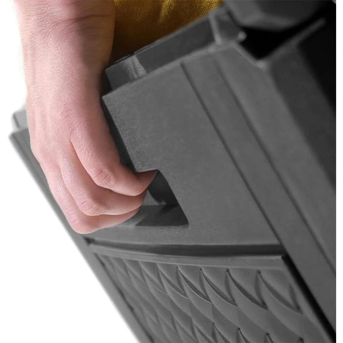 Deuba Auflagenbox Matuba 104256, Kunststoff, Anthrazit, 119 X 60 X 48 Cm, Mit Rollen â Bild 4