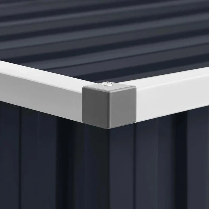 VidaXL Geräteschuppen 46255, 3,86m², 195 X 198 X 159 Cm (BxTxH), Metall – Bild 3