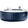 Intex Whirlpool PureSpa Plus Bubble Massage Ø196cm, Outdoor, Mit Heizung Und Massagedüsen, 4 Personen