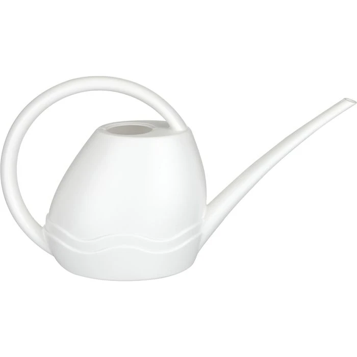 Elho Gießkanne Aquarius, Weiß, Kunststoff, Mit Langem Ausgießer, 3,5 Liter – Bild 3