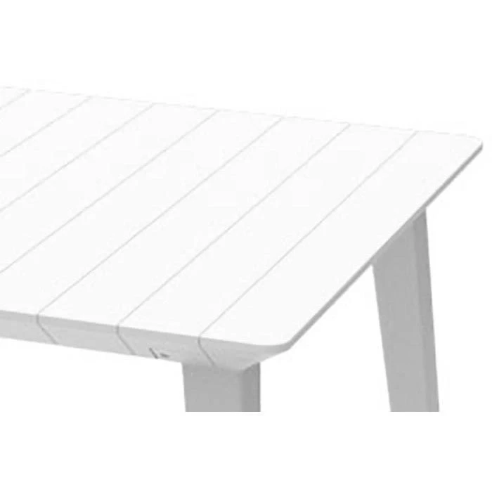 BEST Gartentisch Bari, Kunststoff, Weiß, 157 X 98 X 74 Cm – Bild 4