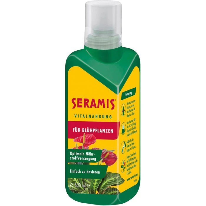 Seramis Dünger Vitalnahrung Für Blühpflanzen, Flüssigdünger, 500 Ml