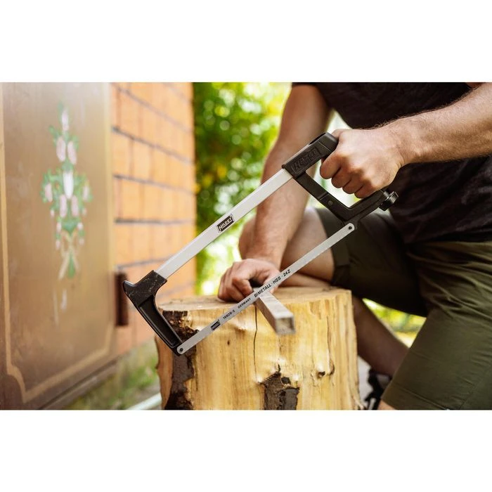 Hazet Bügelsäge 1980N Metallsäge, Länge 300mm, Für Metall – Bild 4