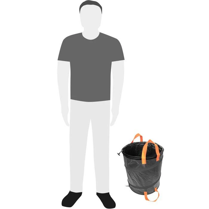 Fiskars Gartensack Solid PopUp, 1015646, 135041, 56 Liter, Selbstaufstellend, 1 Stück – Bild 3