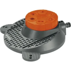 Gardena Regner Classic 6-Flächenregner Boogie 2073, Kreis,- Viereckregner, Beregnet Flächen Bis 100m²