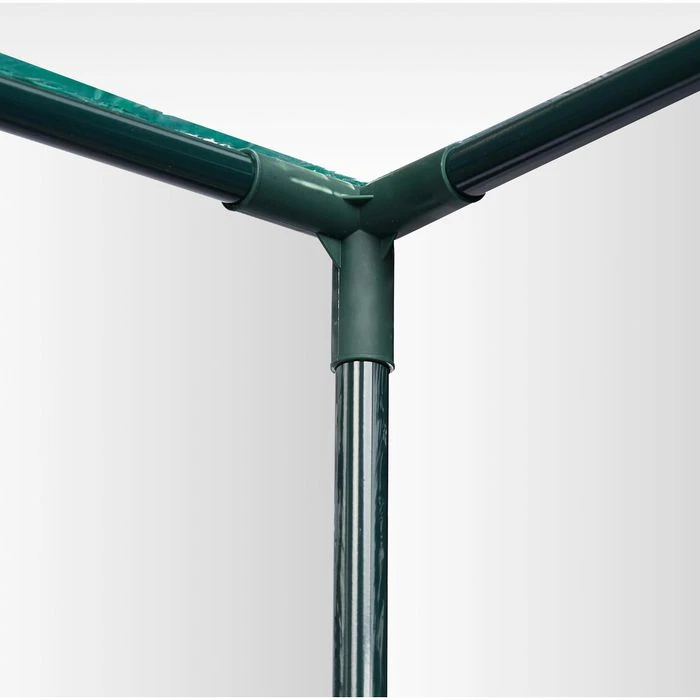 Relaxdays Gewächshaus 10018888, 0,5 M² Fläche, 100 X 50 X 150 Cm, Transparent – Bild 4