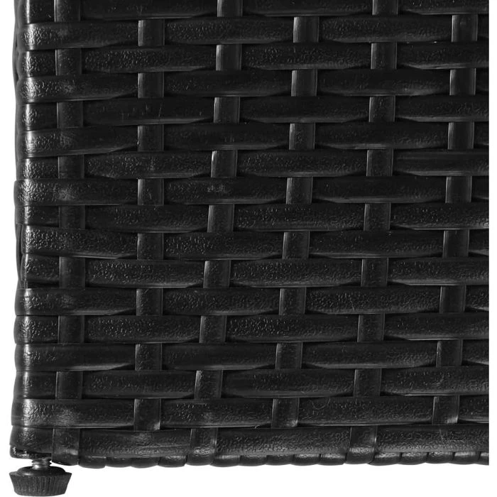 VidaXL Auflagenbox 44245, Polyrattan, Braun, 150 X 100 X 100 Cm – Bild 4