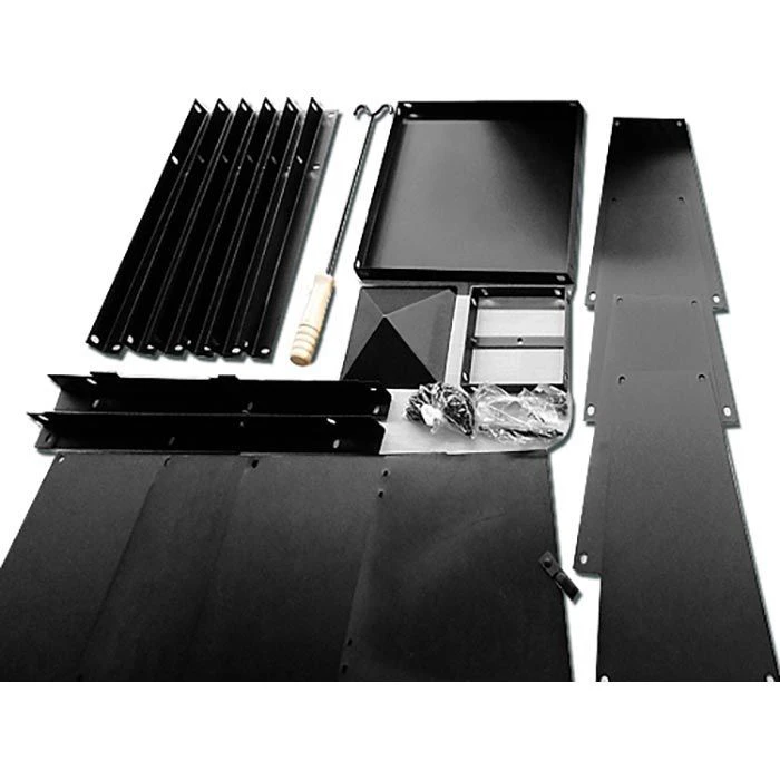 Deuba Feuerschale Pyramide 101101, 35 X 102cm, Metall, Mit Feuerhaken – Bild 5