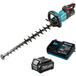 Makita Heckenschere UH006GD201 XGT, Akku, 40V/2,5Ah, 2 Akkus & Ladegerät, Schnittlänge 60cm