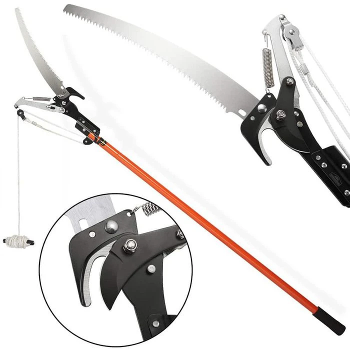 Monzana Astsäge Teleskop-Astsäge Mit Astschere, 100595, Sägeblattlänge 35cm – Bild 5