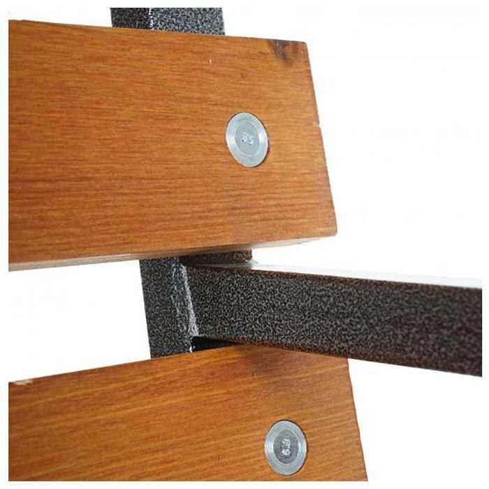 Mendler Gartenbank Leoben, 48557, 3-Sitzer, Mit Armlehnen, Wetterfest, Braun, Holz – Bild 6