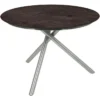 Garden-Pleasure Gartentisch SOPHIA, Edelstahl, Anthrazit, Ø 110 X 75 Cm