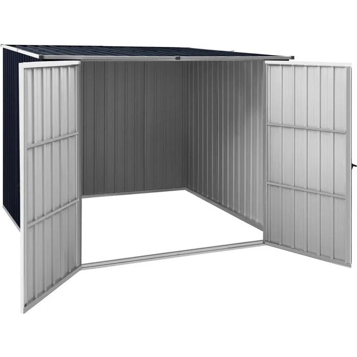 VidaXL Geräteschuppen 46255, 3,86m², 195 X 198 X 159 Cm (BxTxH), Metall – Bild 5