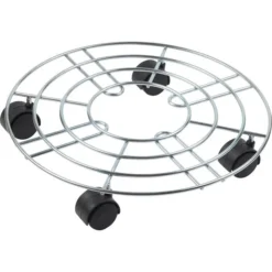 Meister Pflanzenroller 9974000, Rund, Metall, 30kg, Silber, Ø 35cm