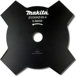 Makita Schlagmesser D-66008, 4-Zahn, 230 X 25,4mm, Für Modell UR2300, DUR365U