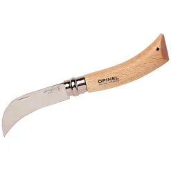 Opinel Gartenmesser 254026, Gartenhippe, 19cm, Klappbar, Braun