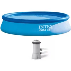 Intex Aufstellpool Easy Set Pool, Ø 305 X 76cm, Mit Filterpumpe, Rund