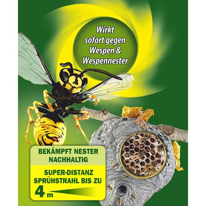 Substral Insektenspray Celaflor Wespen K.O. Spray, Wirkt Gegen Wespen & Wespennester, 500ml – Bild 2