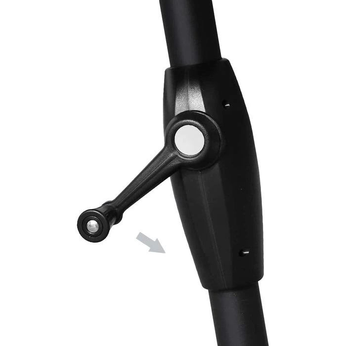 Sekey Sonnenschirm 39923087, Rechteckig, 300 X 200cm, Cappuccino, Neigbar â Bild 5