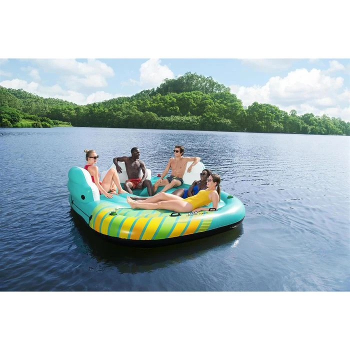 Bestway Luftmatratze 43407, Sunny Lounge Island, 300 X 275cm (LxB) – Bild 4