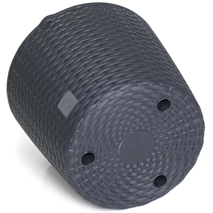 Prosperplast Blumenampel Rato Round WS Mocca, Ø 25,6 X H 21,9 Cm, Kunststoff, Bewässerungssystem – Bild 3