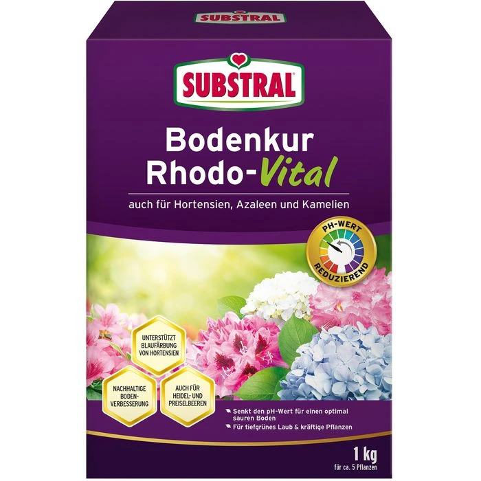 Substral Dünger Bodenkur Rhodo-Vital, Bodenaktivator, 1 Kg