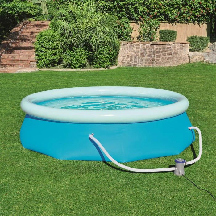 Bestway Aufstellpool Fast Set Pool, Ø 305 X 76cm, Mit Filterpumpe, Rund – Bild 2