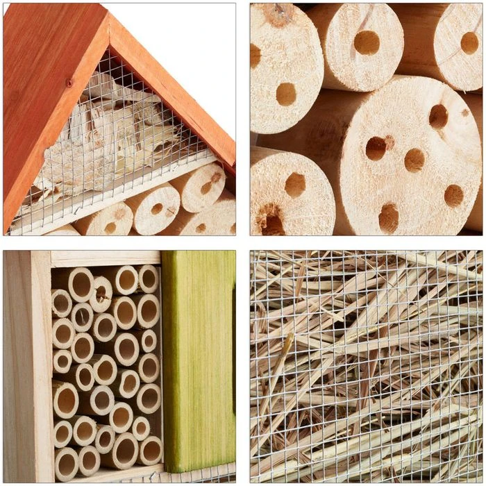 Relaxdays Insektenhotel 10020737, 31 X 47 X 7cm – Bild 4