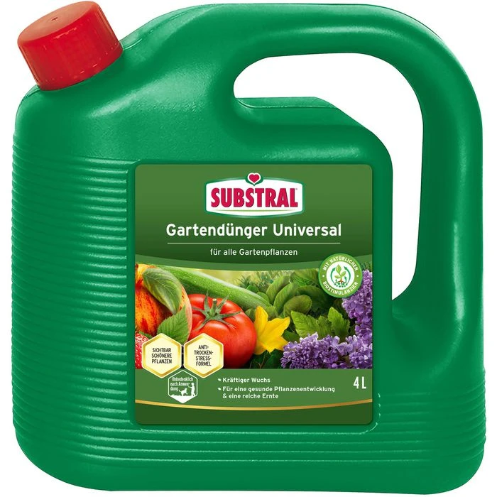 Substral Dünger Gartendünger Universal, Flüssigdünger, 4 Liter