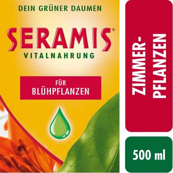 Seramis Dünger Vitalnahrung Für Blühpflanzen, Flüssigdünger, 500 Ml – Bild 2