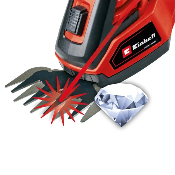 Einhell Grasschere GE-CG 18/100 Li-Solo, Akku, 18V, Schnittbreite 10cm – Bild 8