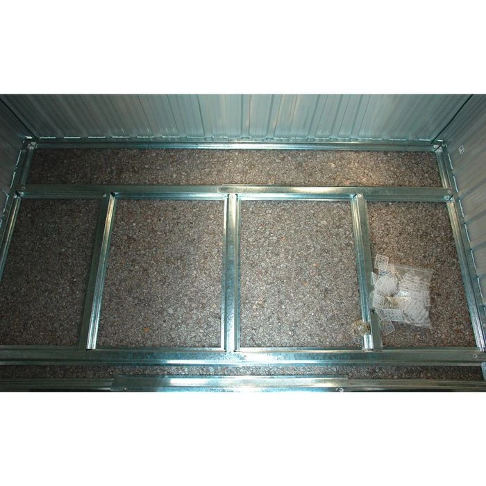 DEMA Geräteschuppen Cardiff 47080, 2,34 M², 195 X 120 X 180 Cm (BxTxH), Metall – Bild 5