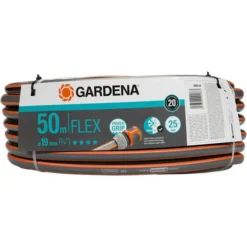 Gardena Gartenschlauch Comfort Flex, 18055-20, 3/4 Zoll (19mm), Bis 25 Bar, Schlauchlänge 50m