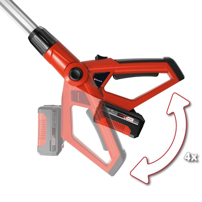 Einhell Heckenschere GE-HH 18/45 Li T-Solo, Akku, 18V, Schnittlänge 40cm, Teleskop – Bild 6