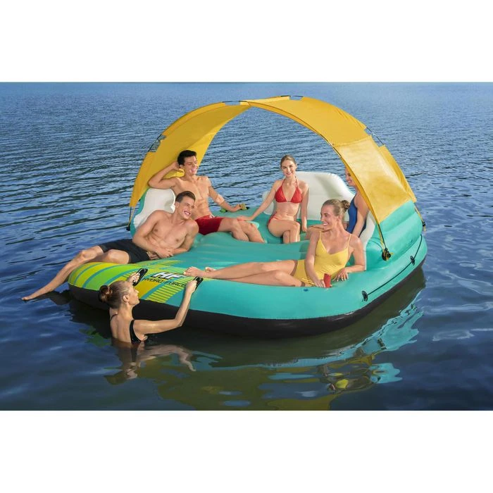 Bestway Luftmatratze 43407, Sunny Lounge Island, 300 X 275cm (LxB) – Bild 2