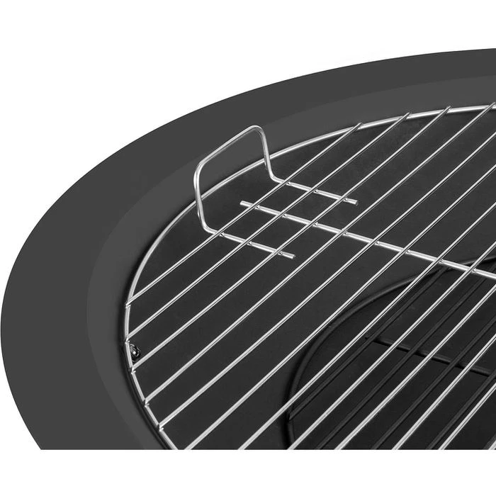 Blumfeldt Feuerschale Mithras, Ø 75cm, Stahl, Mit Feuerhaken, Funkenschutz & Grillrost – Bild 6